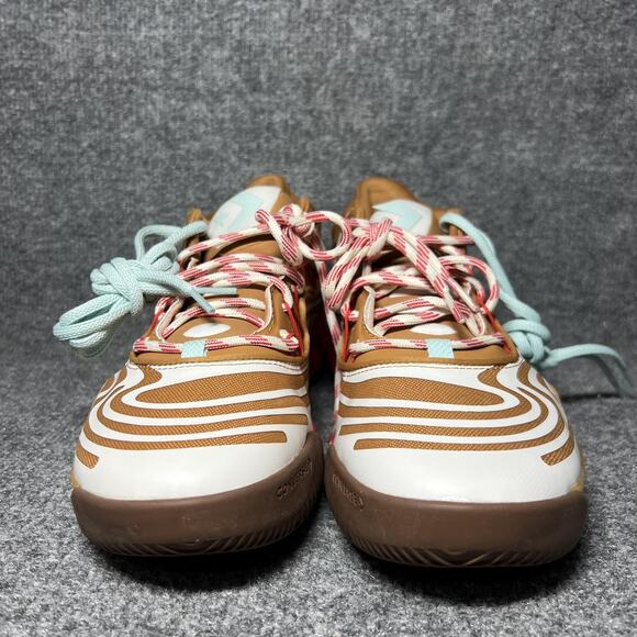 Converse Basketball Shoes Mens Size 11 Tan White Red Air Zoom A09256C Multicolor - Picture 2 of 9